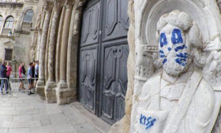 Consecuencias legales de la pintada en la escultura de la Catedral de Santiago de Compostela