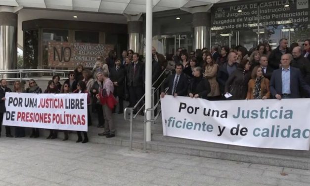 Huelga en los juzgados por una independencia judicial