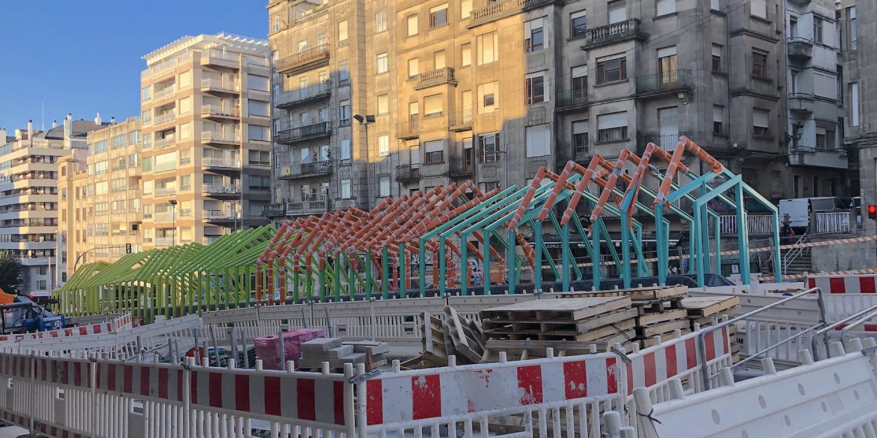 O TSXG avala a instalación das escaleiras mecánicas na Gran Vía de Vigo sen o permiso de Patrimonio